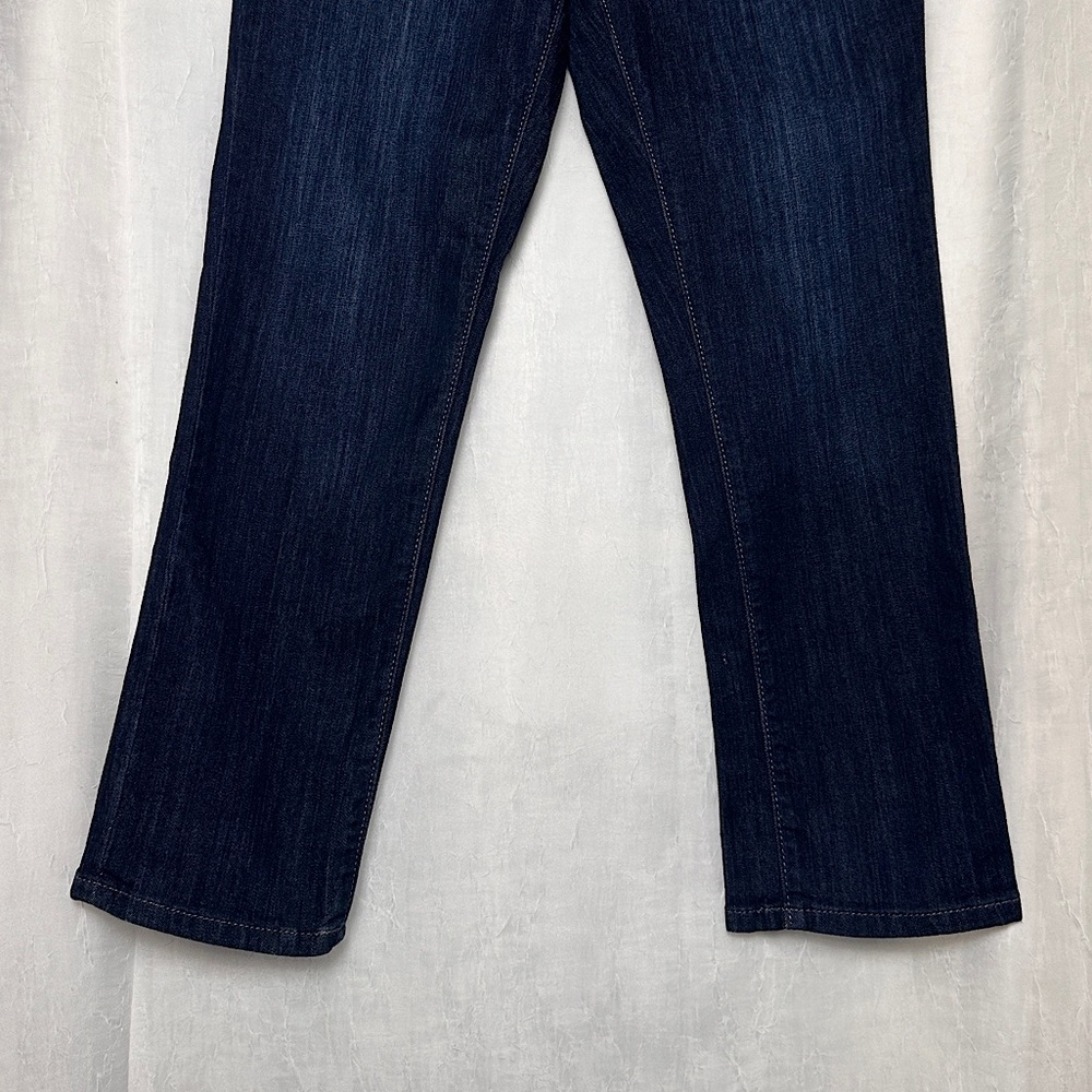 3/$20 💥 Simply‎ Vera Vera Wang High Rise Dark Wash Denim Cropped Jeans | 8P - Picture 5 of 12